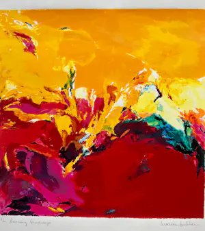 Marion Bakker - Burning landscape kopen? Bied vanaf 35!