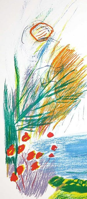 Pieter Defesche - Litho op papier, Zonder titel - Groot kopen? Bied vanaf 1!