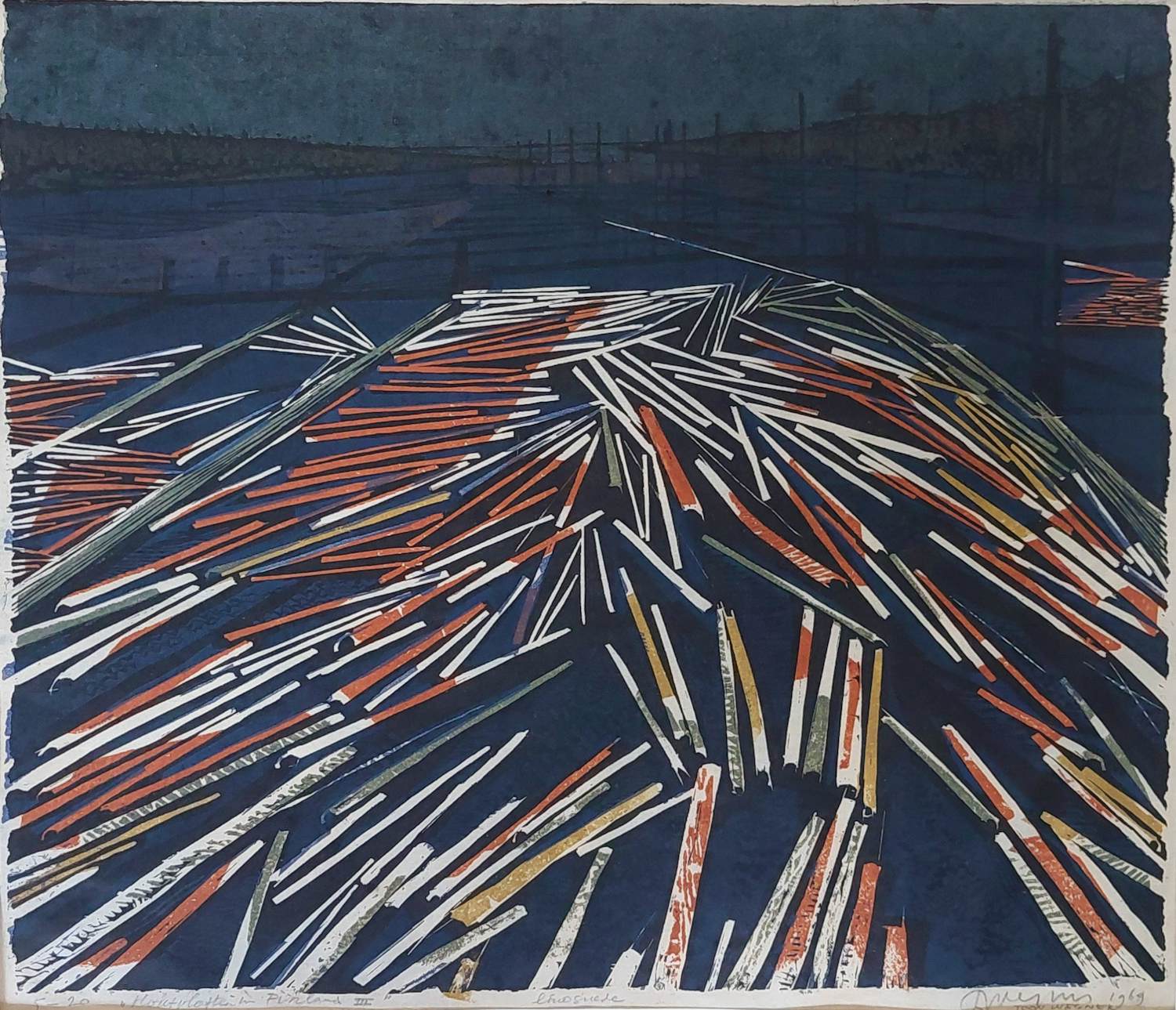 Toon Wegner - Houtvlotten in Finland III kopen? Bied vanaf 89!