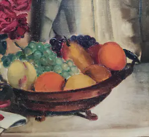 Arnout Colnot - Stilleven met bloemen en fruit kopen? Bied vanaf 650!