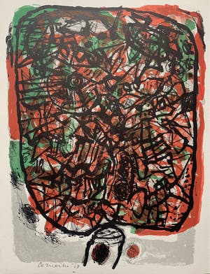 Corneille - 'Jardin Errant' 1963 (Complete portfolio met 8 litho's) kopen? Bied vanaf 2950!
