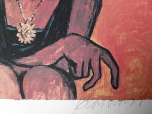 Peter Klashorst - Portret van een dame kopen? Bied vanaf 1!