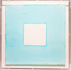 Eric de Nie - Aquarel in plexiglazen behuizing - 2012 verkocht voor € 195!