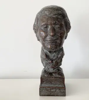 Tony van de Vorst - Portret buste kopen? Bied vanaf 450!