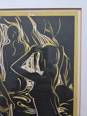 Han Snel - Vrouwen. Bali. Naakt. Houtdruk. kopen? Bied vanaf 199!