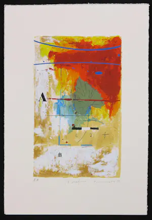 Piotr Konkel - Lot van 2 zeefdrukken, B leaf & The hearts kopen? Bied vanaf 50!