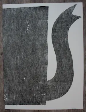 Klaas Gubbels - grote houtsnede: kan kopen? Bied vanaf 495!