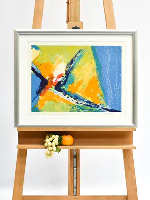 Niet of onleesbaar gesigneerd - - abstract kopen? Bied vanaf 1!