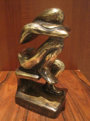 Brons (Onbekend) - Zittende rustende man. kopen? Bied vanaf 130!