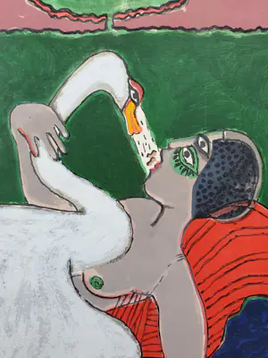 Corneille - Litho: 'Les fleurs du mal (Baudelaire)' (1973). kopen? Bied vanaf 265!