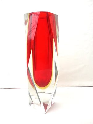 Flavio Poli - Facet geslepen blokvaas kopen? Bied vanaf 129!