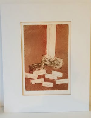 Jan Montyn - Hollands Landschap - ets - 1988 - 200 ex. kopen? Bied vanaf 1!