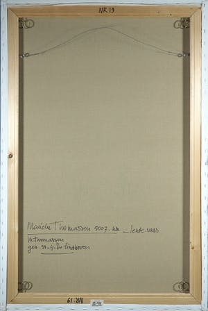 Marieke Thomassen - Acryl op doek, Bloemen - Lentevaas (Groot) kopen? Bied vanaf 100!