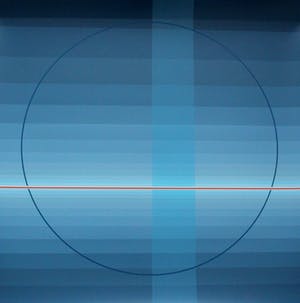 Friedrich Geiler - Abstracte zeefdruk op glanzend papier - 1981 kopen? Bied vanaf 45!