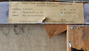 Joop Kropff - Compositie no. 17 kopen? Bied vanaf 1200!