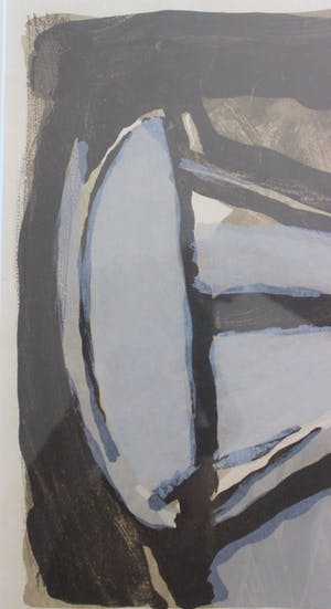 Bram van Velde - Abstracte compositie kopen? Bied vanaf 250!
