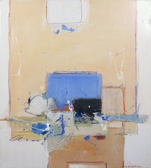 Ron van der Werf - Zeefdruk gelijmd op kunststof op doek, Zonder titel kopen? Bied vanaf 1!