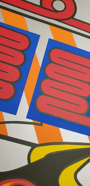 Peter Phillips - Custom painting nr. 6 - Zeer grote litho uit 1965 kopen? Bied vanaf 600!