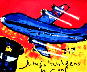 Herman Brood - grote zeefdruk: Jumbo volgens Brood (laatste exemplaar!) kaufen? Bieten Sie von 699!