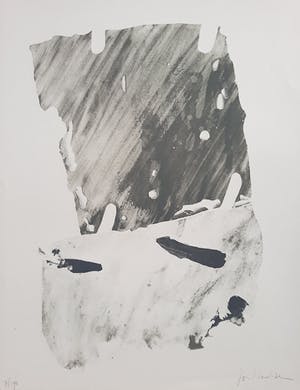 Jon Marten - Abstracte compositie, litho kopen? Bied vanaf 1!
