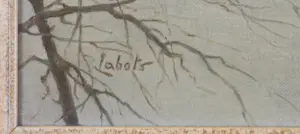 Gerrit David Labots - Sneeuwdag in park Honingen kopen? Bied vanaf 300!