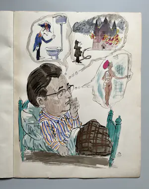 Otto Dicke - Spotprenten kopen? Bied vanaf 350!