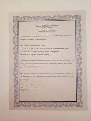 André De Dienes - Marilyn Monroe -Tobay Beach, 1949 - Auflage von 200 - drucksigniert kopen? Bied vanaf 500!