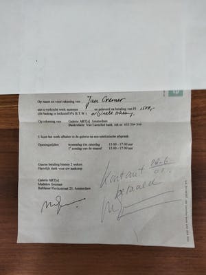 Jan Cremer - Toscane [zeer zeldzaam ,uniek werk]. kopen? Bied vanaf 649!