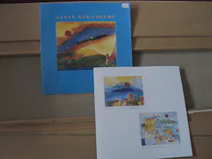 Susan Schildkamp - Karakteristiek expressionistisch Acrylverf "le Valtin" met catalogus - GROOT! kopen? Bied vanaf 1!