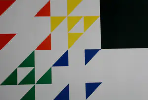 Fausta Squatriti - Zeefdruk: Geometrische voorstelling kopen? Bied vanaf 200!