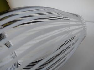 Venini - zwart/wit Tessuto/Swirl vaas kopen? Bied vanaf 85!
