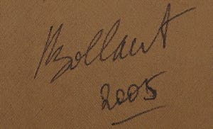 Jan Bollaert - Gemengde techniek op doek, ZT-Tonelen (Groot) kopen? Bied vanaf 100!