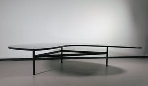 Eugene Brands - Bijzondere niervormige salontafel (Zeer groot) kopen? Bied vanaf 2000!