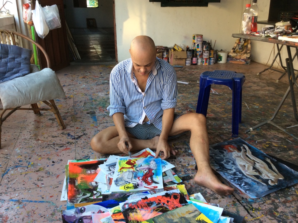 Peter Klashorst - Abstract  kopen? Bied vanaf 1!