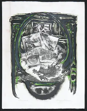 Hans van Dokkum - Lithografie, Zonder titel kopen? Bied vanaf 1!