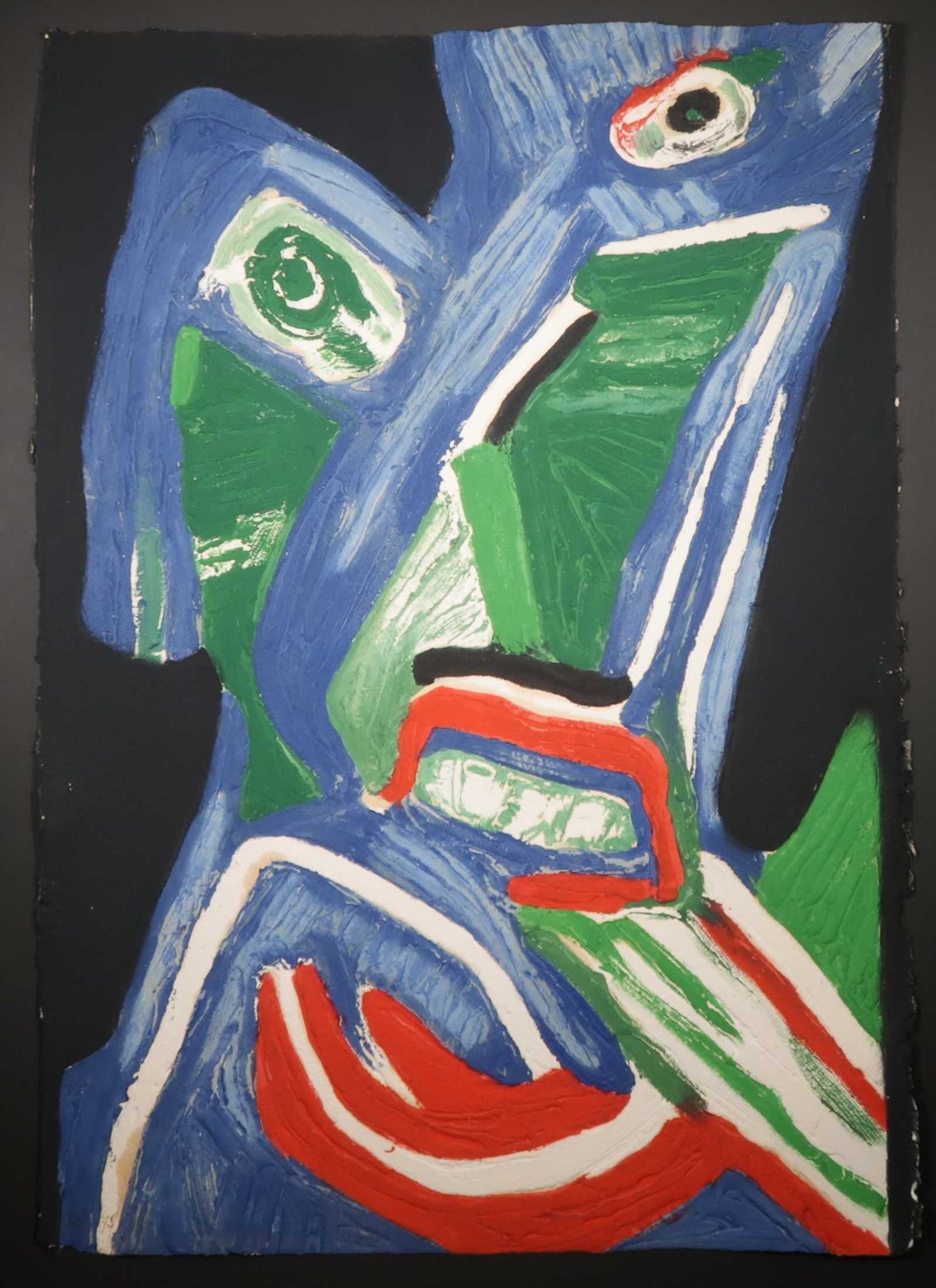 Bengt Lindstrom - Aquagravure, Bientôt Libre (groot) - Ingelijst kopen? Bied vanaf 950!