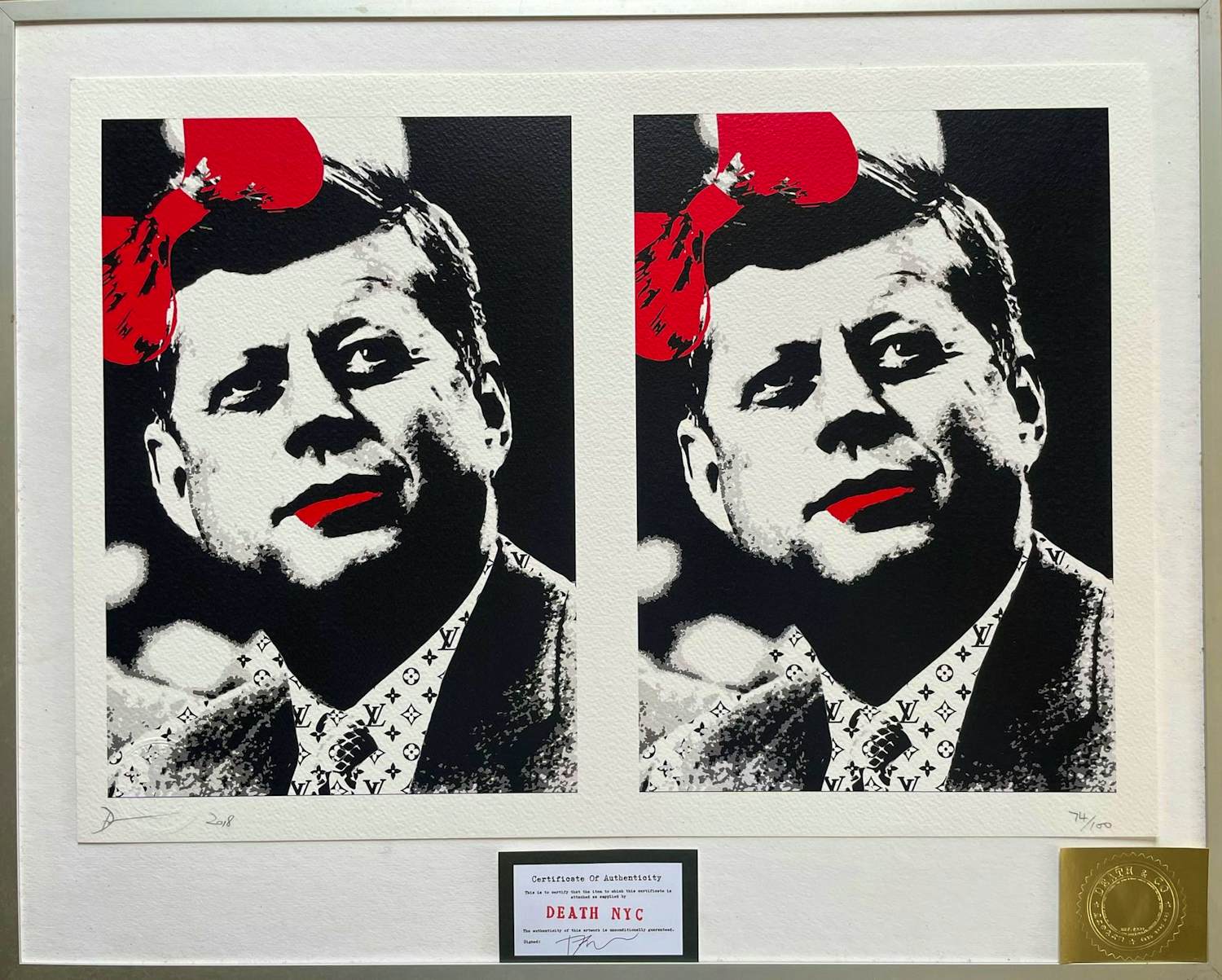 Buy Death NYC - John f Kennedy? Bid from 49!