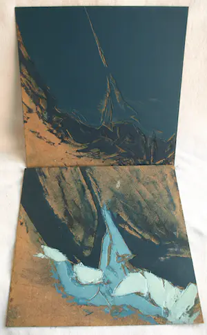 Fon Klement - 2-luik van hardboard drukplaten, ‘Accroissement’ – ca. 1975 kopen? Bied vanaf 50!