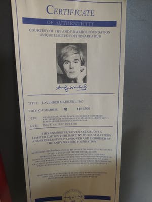 Andy Warhol - Lavender Marilyn-1962 kopen? Bied vanaf 200!