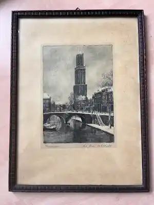 Jan Zwerver - De Dom van Utrecht verkocht voor € 35!