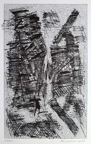 Jan Schoonhoven - Formatie, zeefdruk verkocht voor € 320!