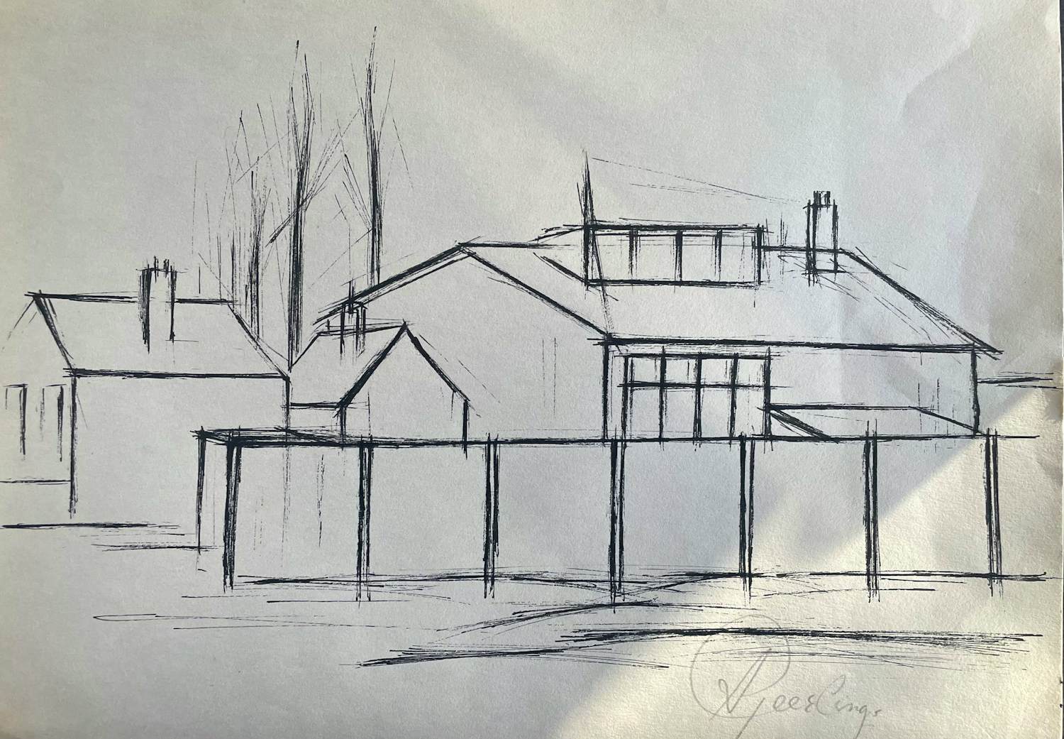 Anton Geerlings - Verschillende stadsgezichten kopen? Bied vanaf 100!