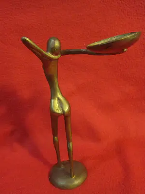 Brons (Onbekend) - Dansende vrouw. kopen? Bied vanaf 48!