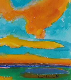 Ernst Fermen - Die Nordsee "Auf dem Strand bei Katwijk kopen? Bied vanaf 89!