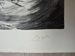 Pierre Clayette - Litho 47/50, gesigneerd rechtsonder kopen? Bied vanaf 49!