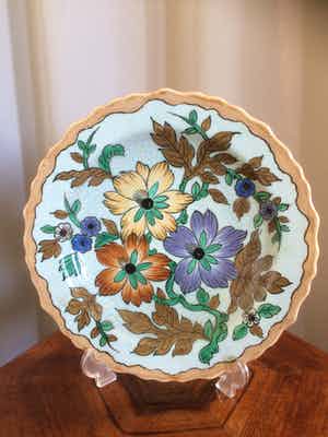 Plateelbakkerij Zuid-Holland - Fraai wandbord verkocht voor € 32!