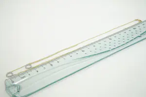 55 - 14 karaats bicolor gouden dubbele fantasie choker kopen? Bied vanaf 225!