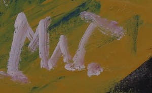 Martin van Wordragen - Olieverf op doek, Huis Tiran, Ingelijst (Groot) kopen? Bied vanaf 300!