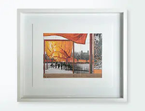 Christo - The Gates XXVI, offset color litho, Signed kopen? Bied vanaf 300!