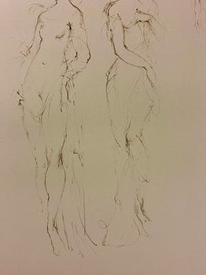 Leonor Fini - Croquis kopen? Bied vanaf 30!